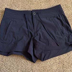 Athleta Navy shorts size 4